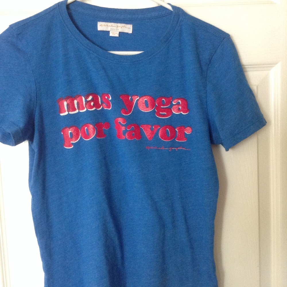 Spiritual Gangster mas yoga por favor shirt